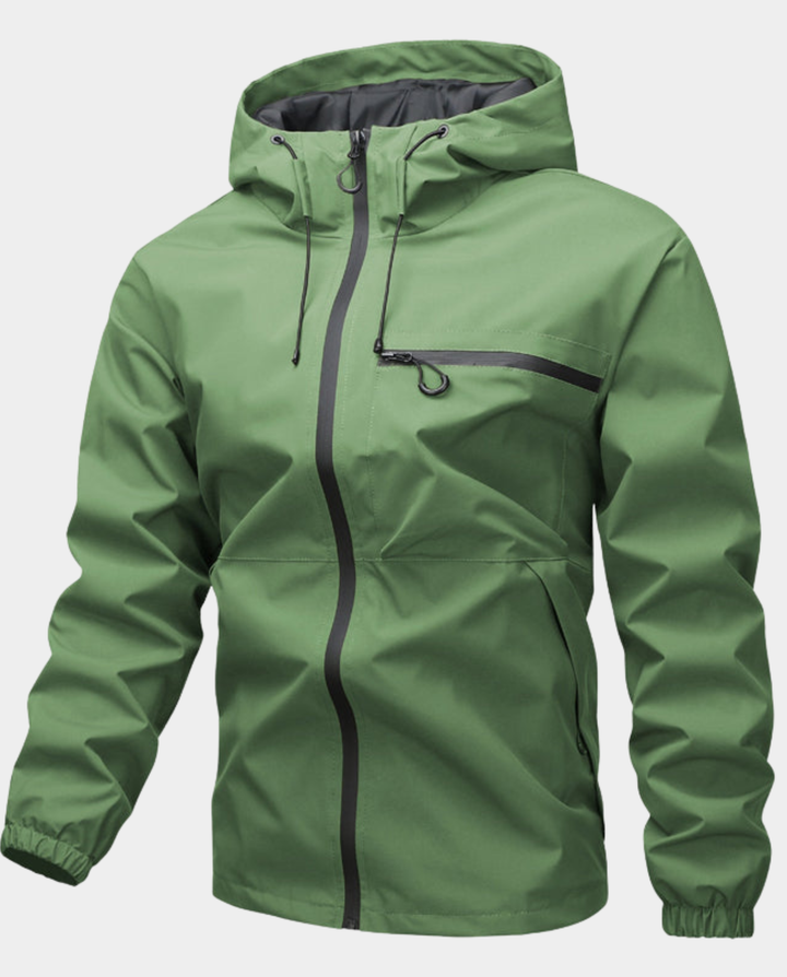 Giacca impermeabile uomo con cappuccio – Gabriele