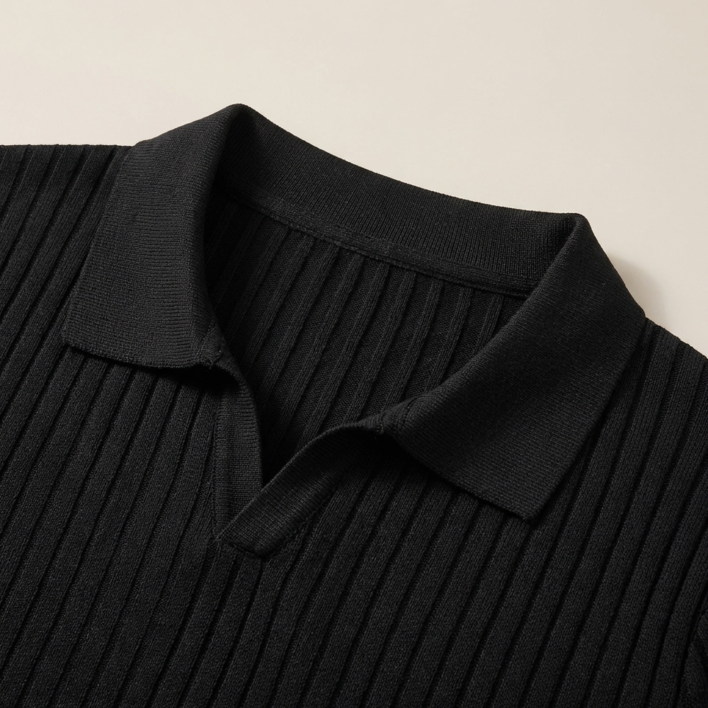 Italo | polo in maglia a coste