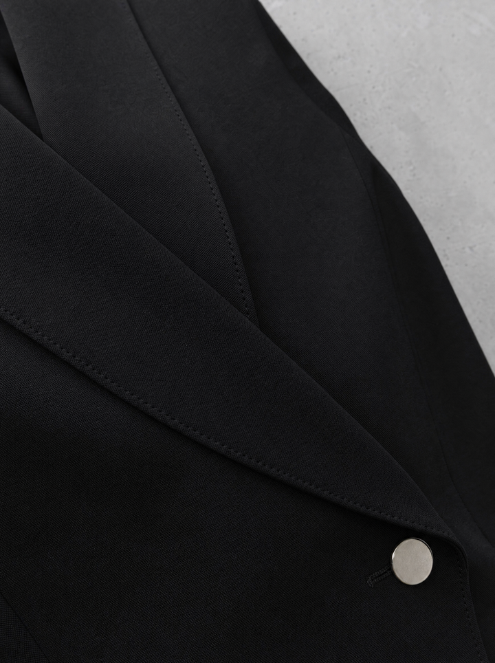 Carlotta – tailleur donna con blazer e pantaloni a gamba larga
