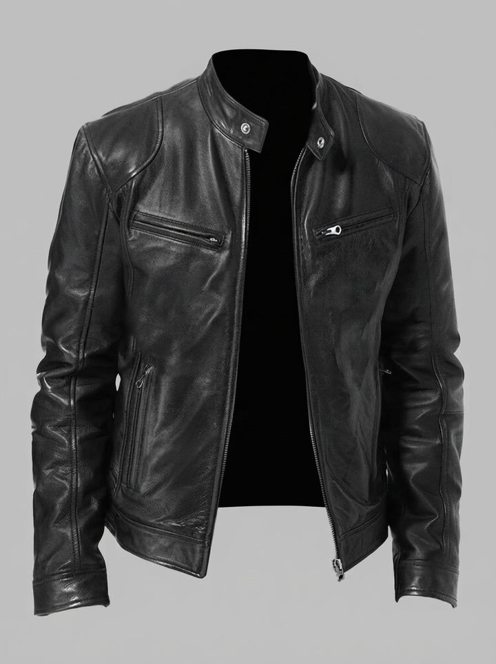 Aiden | giacca biker uomo in pelle
