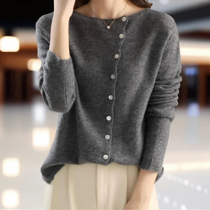 Zoe – cardigan donna in cashmere elegante