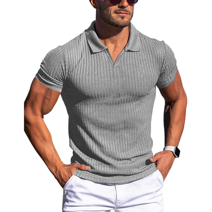 Italo | polo in maglia a coste