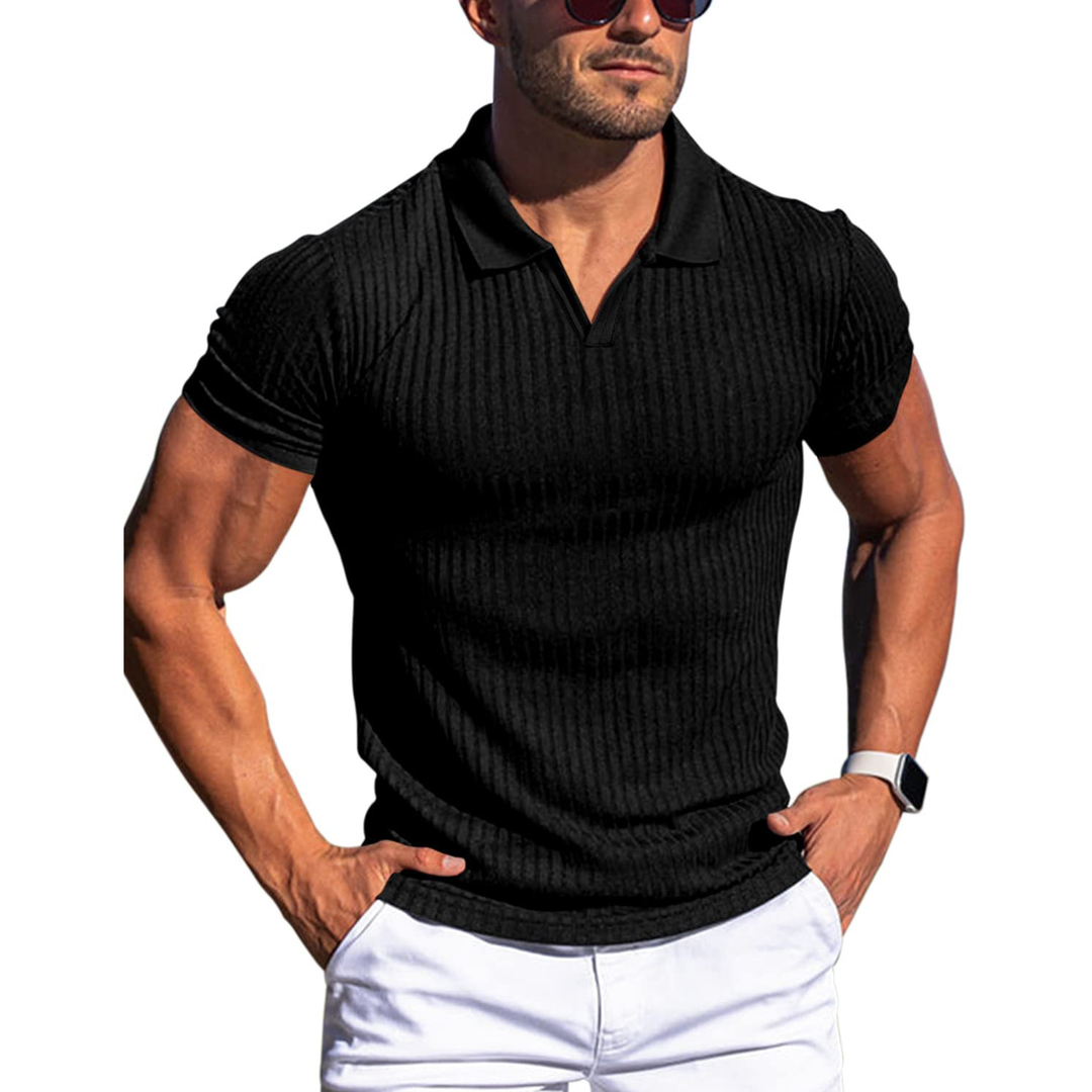 Italo | polo in maglia a coste