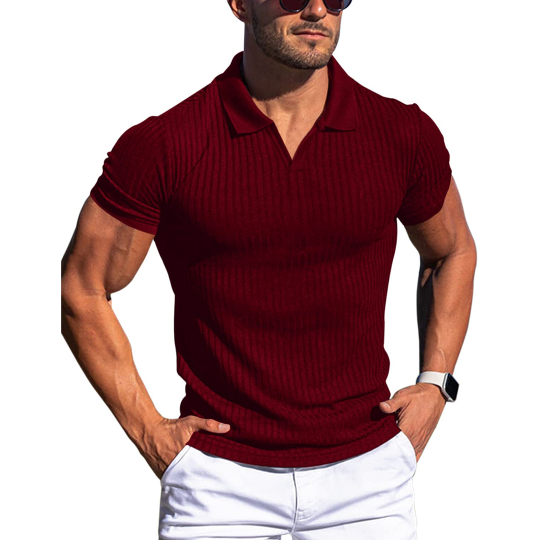 Italo | polo in maglia a coste