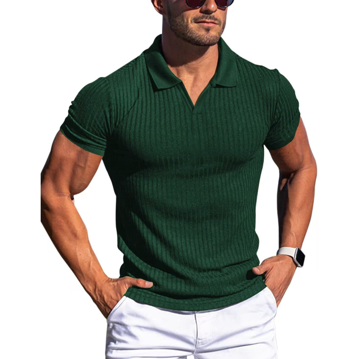 Italo | polo in maglia a coste