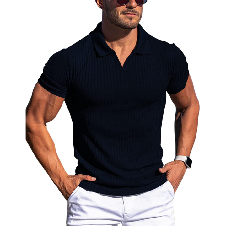 Italo | polo in maglia a coste