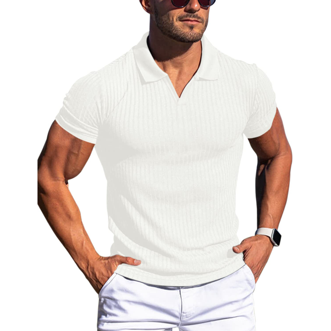 Italo | polo in maglia a coste
