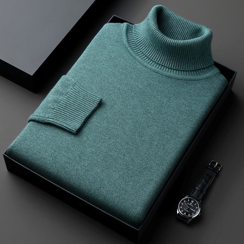 Nando | maglione collo alto in viscosa