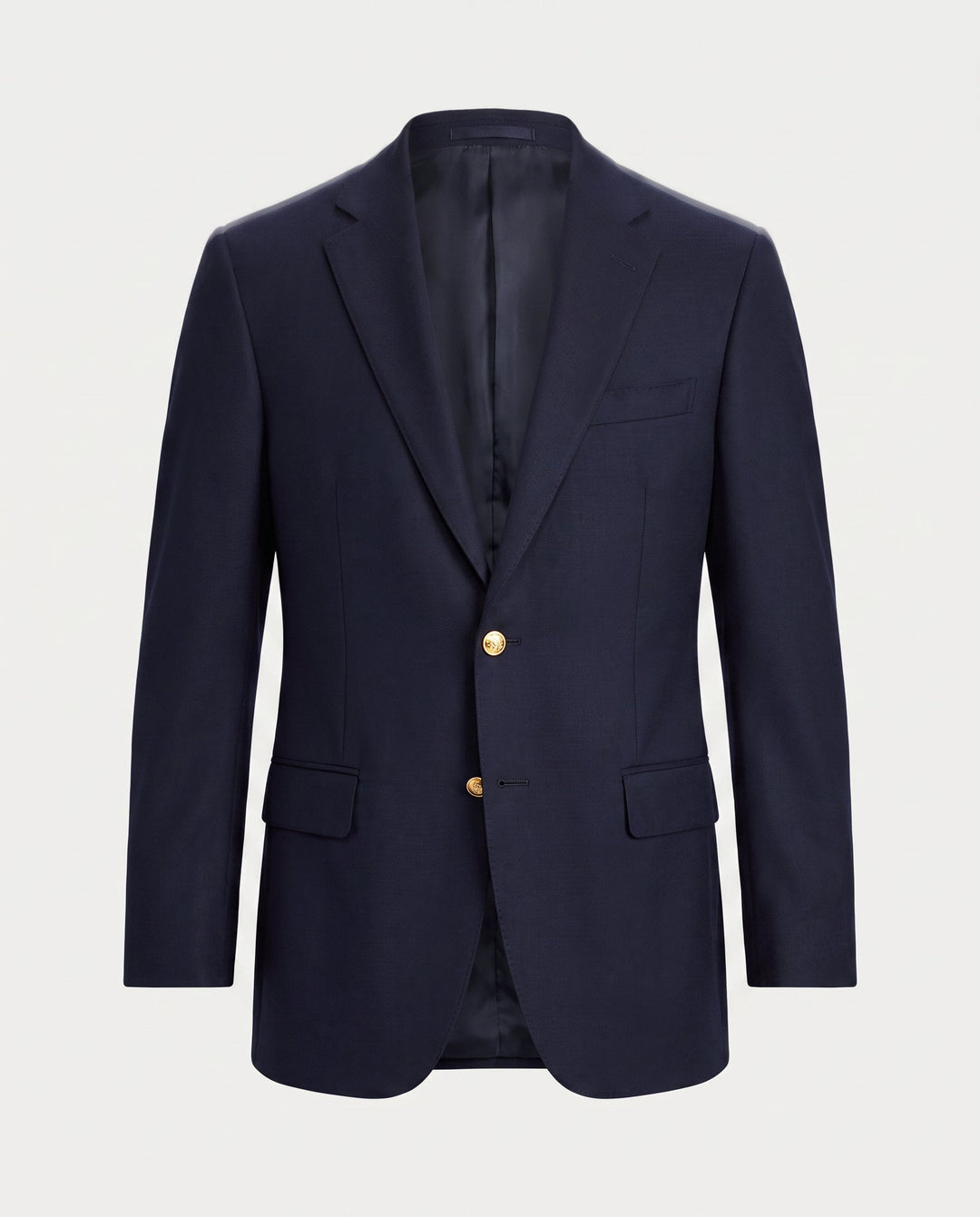 Gabriele | blazer uomo blu con bottoni dorati – giacca elegante monopetto
