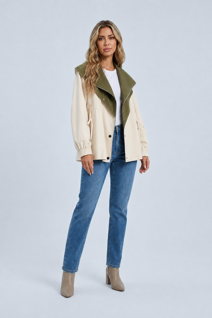 Stefania | giacca antivento oversize