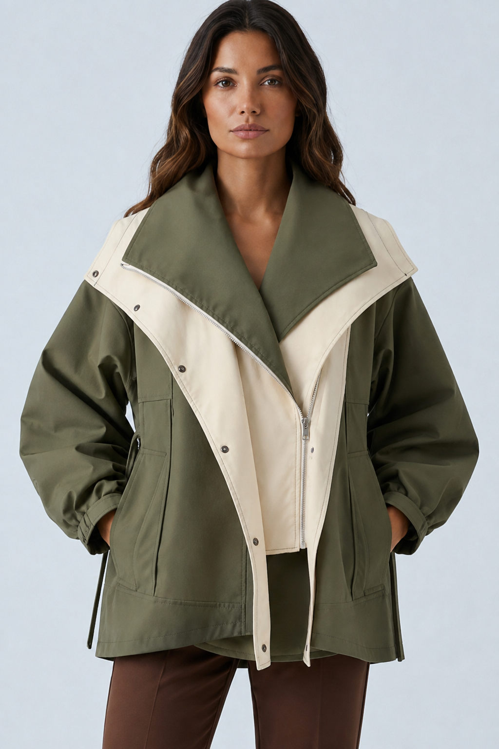 Stefania | giacca antivento oversize