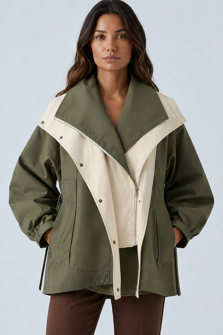 Stefania | giacca antivento oversize
