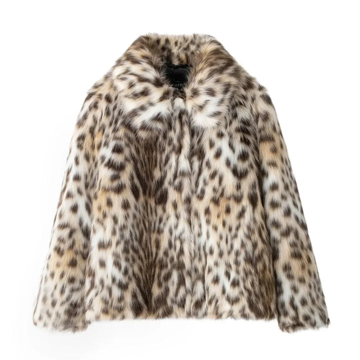 Federica | cappotto oversize animalier