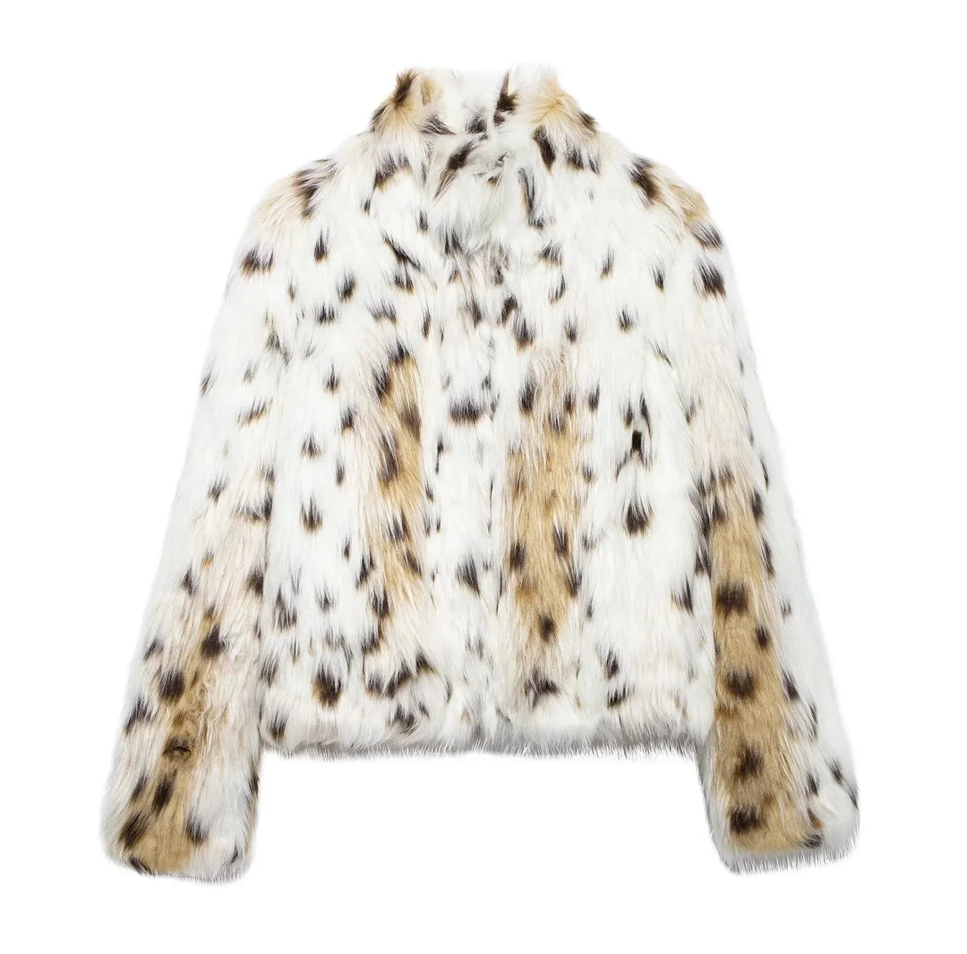 Federica | cappotto oversize animalier