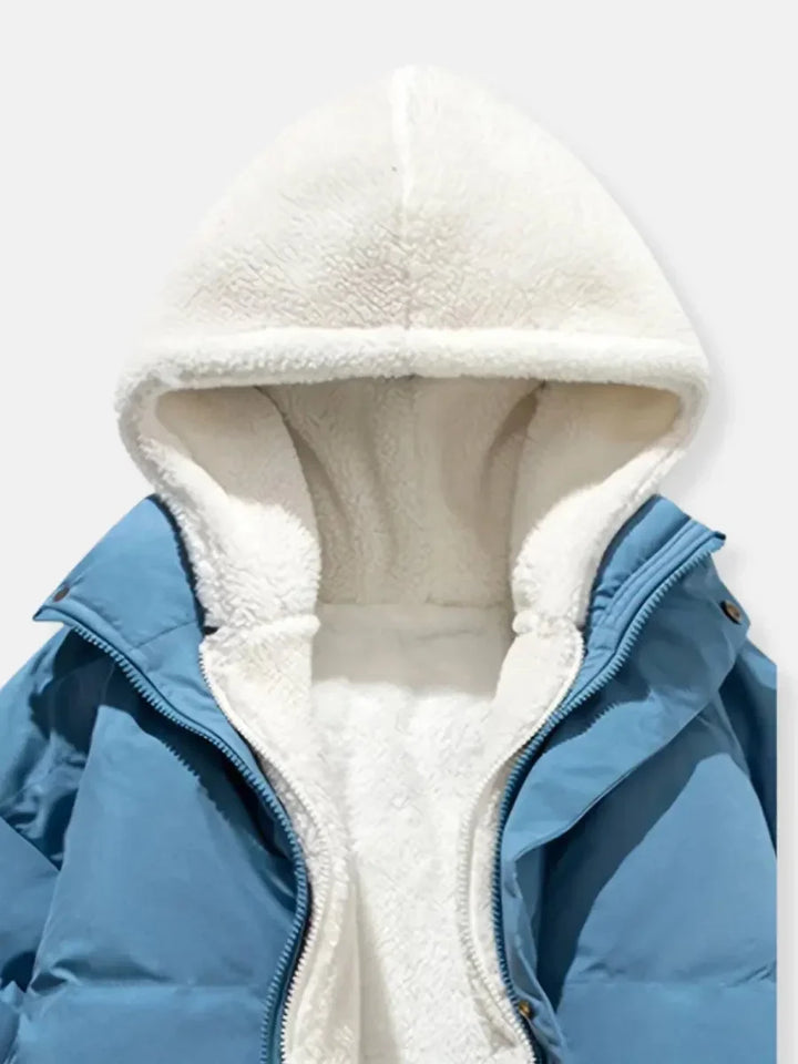 Teresa | piumino invernale con cappuccio