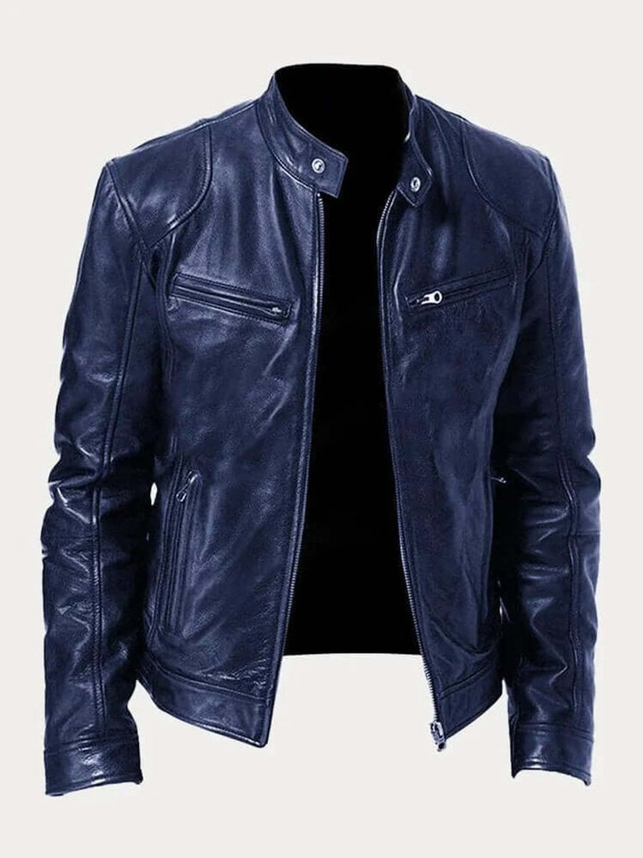 Aiden | giacca biker uomo in pelle