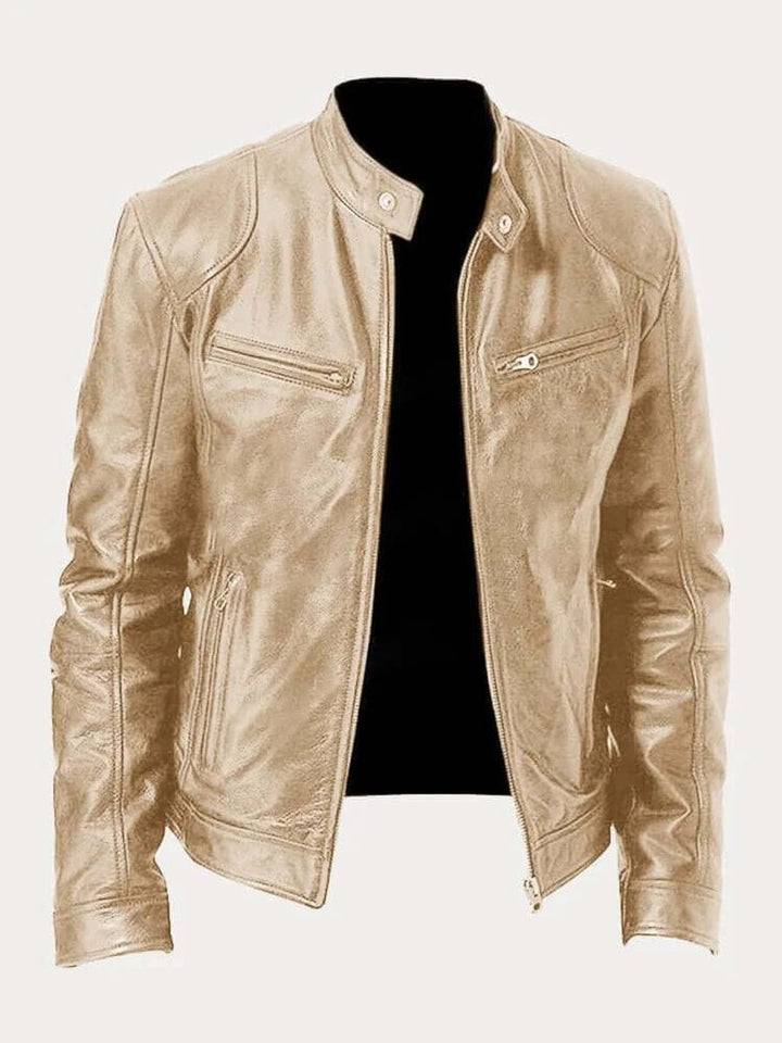 Aiden | giacca biker uomo in pelle