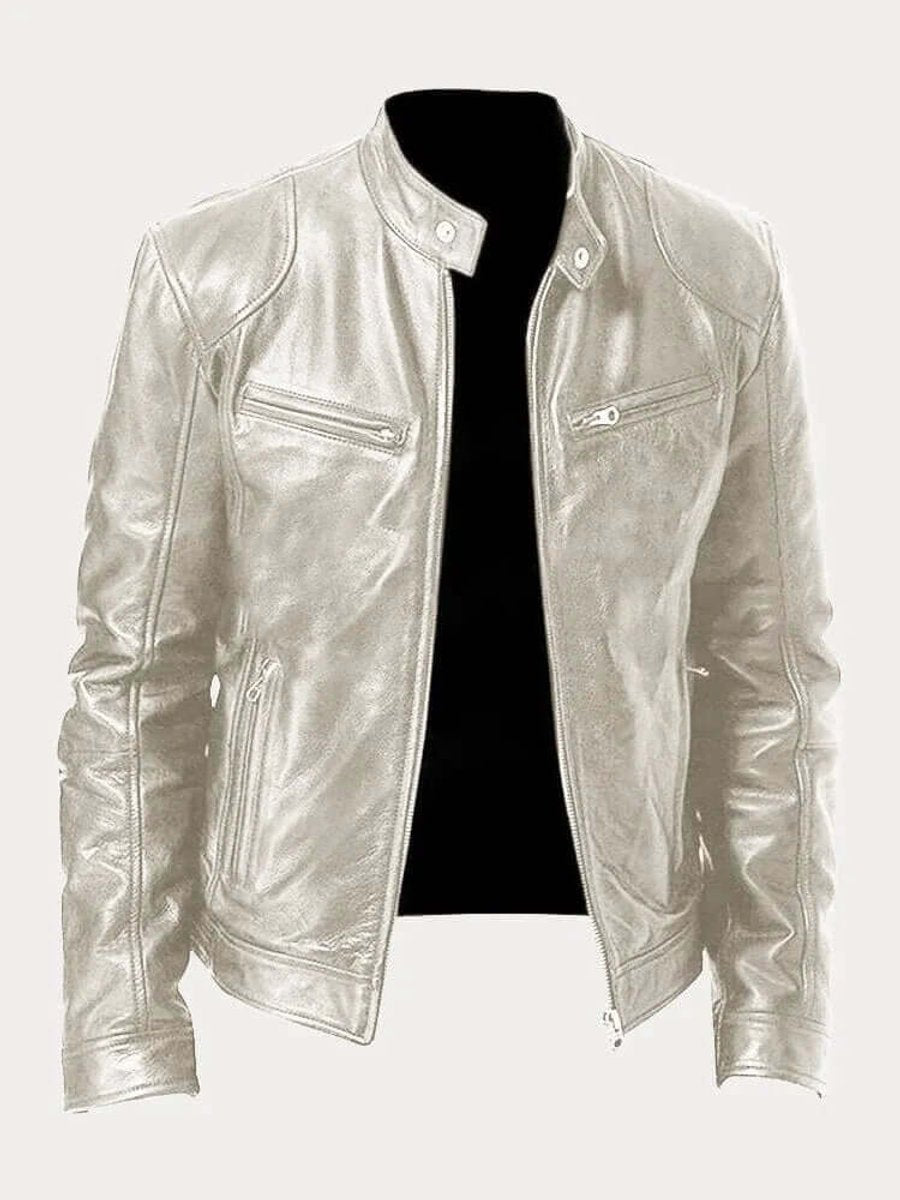 Aiden | giacca biker uomo in pelle