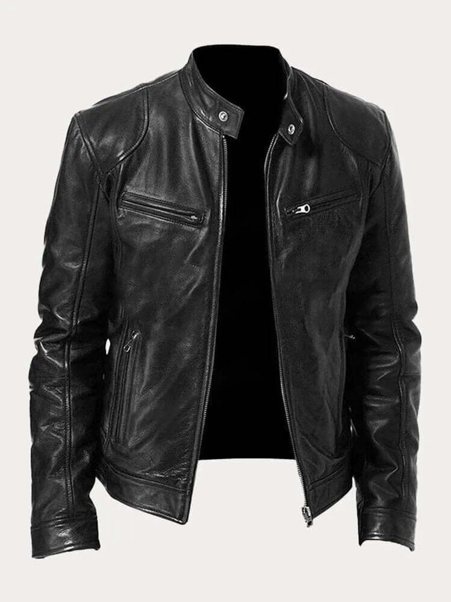 Aiden | giacca biker uomo in pelle