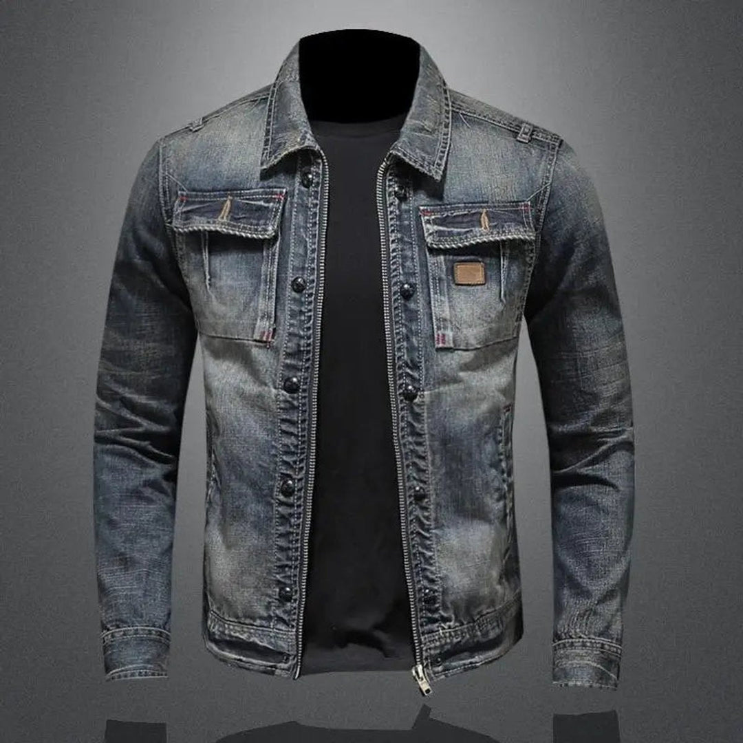 Angelo – giacca jeans uomo vintage