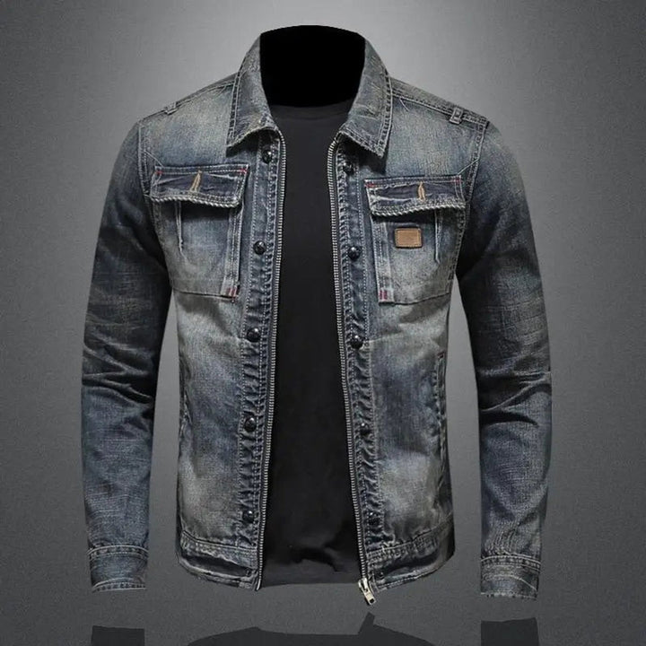 Angelo – giacca jeans uomo vintage