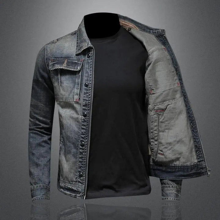 Angelo – giacca jeans uomo vintage