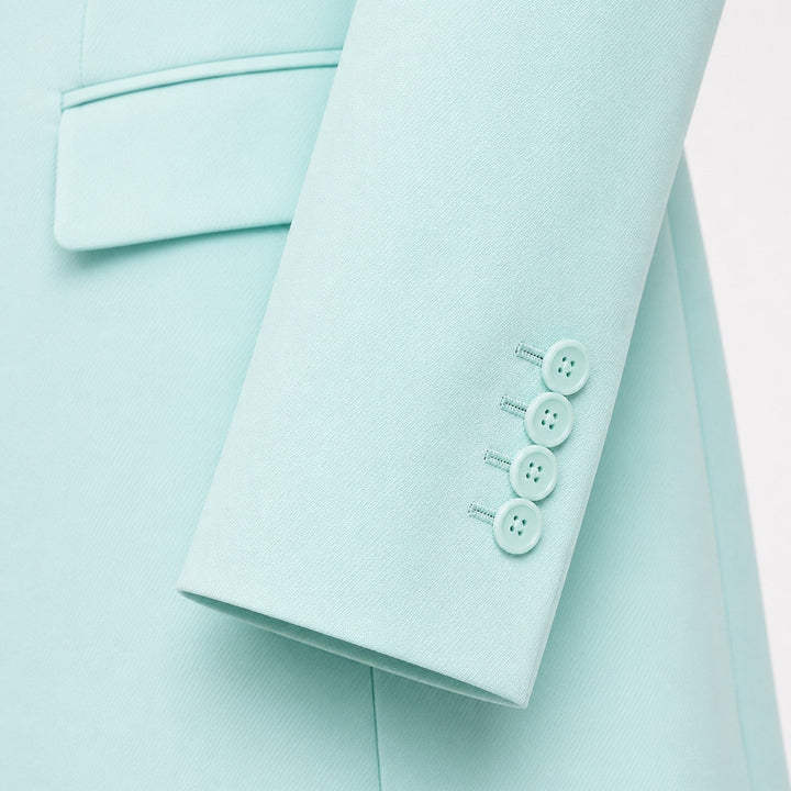 Isotta – tailleur donna con revers a lancia e pantaloni larghi