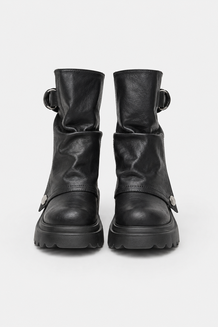 Jessica | stivaletti biker con plateau