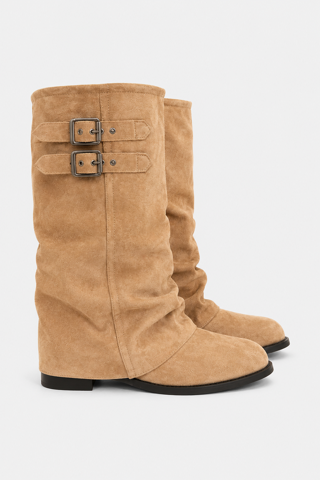 Emilia | stivali alti con fibbie