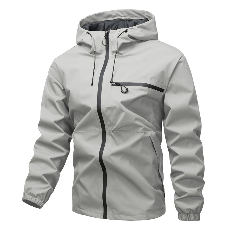 Giacca impermeabile uomo con cappuccio – Gabriele