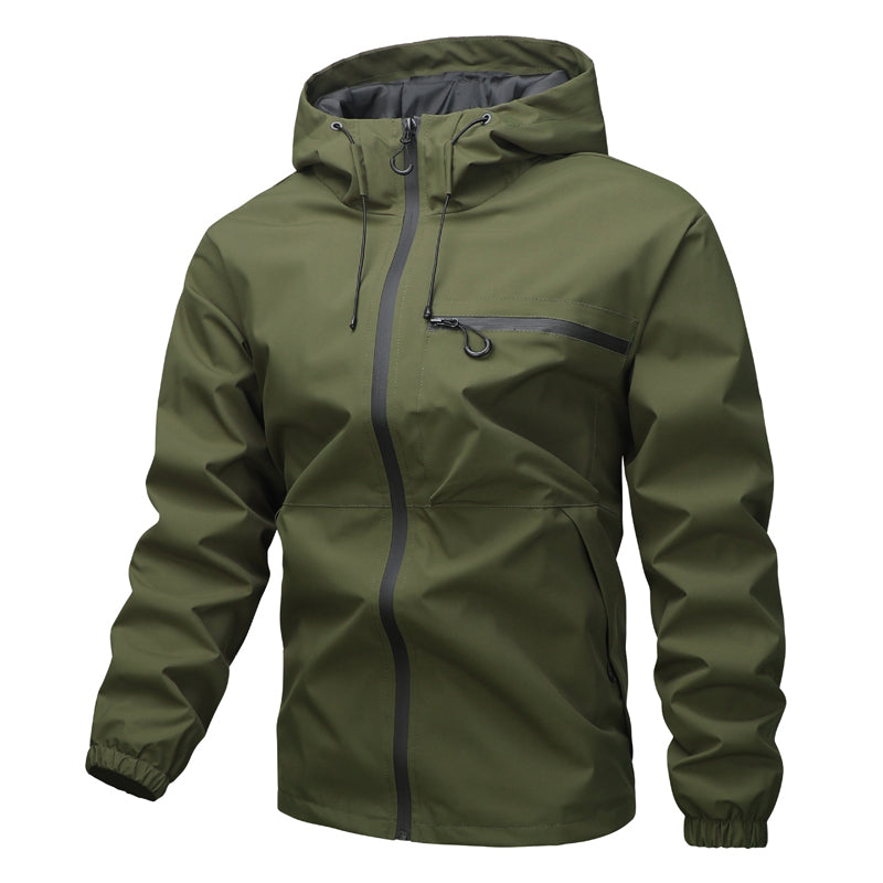 Giacca impermeabile uomo con cappuccio – Gabriele