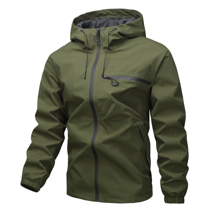 Giacca impermeabile uomo con cappuccio – Gabriele