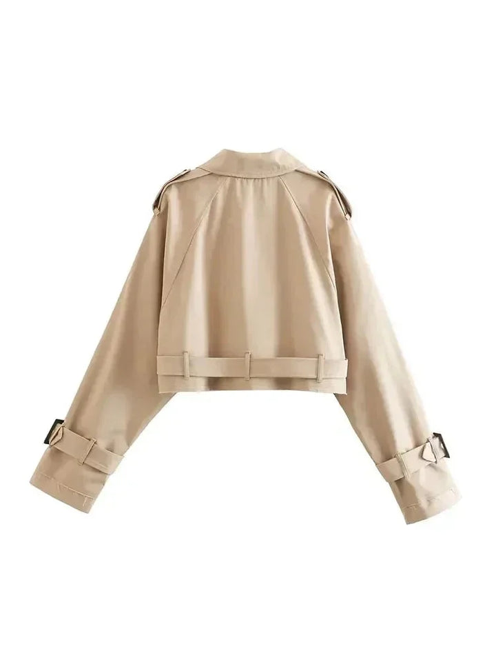 Erica | trench corto beige