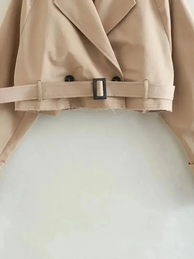 Erica | trench corto beige