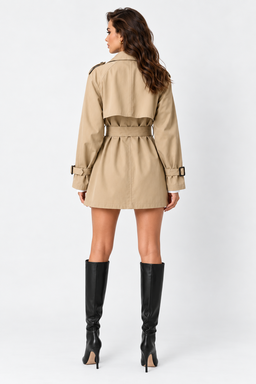 Vanessa | trench corto svasato