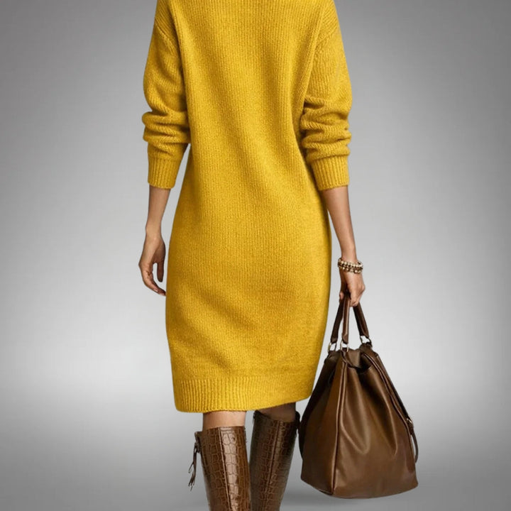 Sabina – abito in maglia donna oversize midi