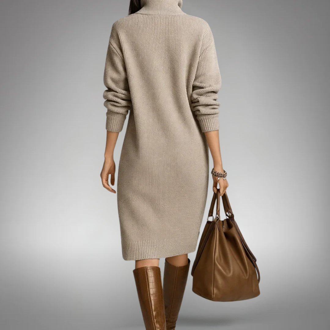 Sabina – abito in maglia donna oversize midi
