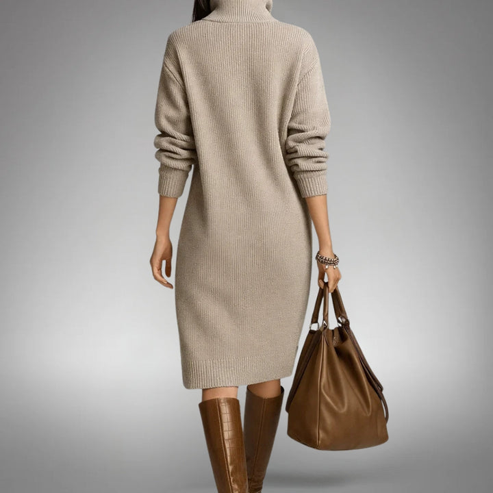 Sabina – abito in maglia donna oversize midi