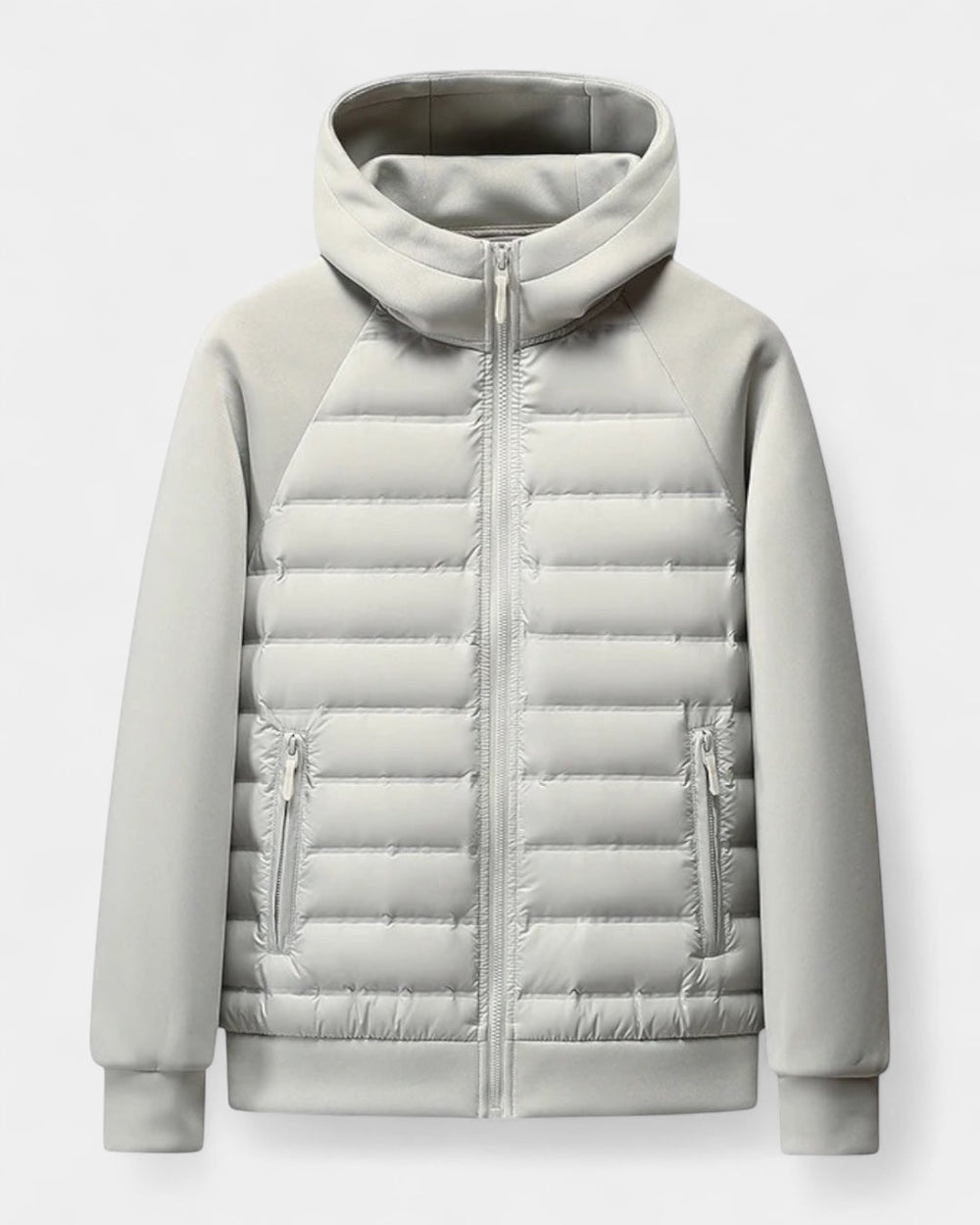 Enzo | giacca softshell imbottita con cappuccio