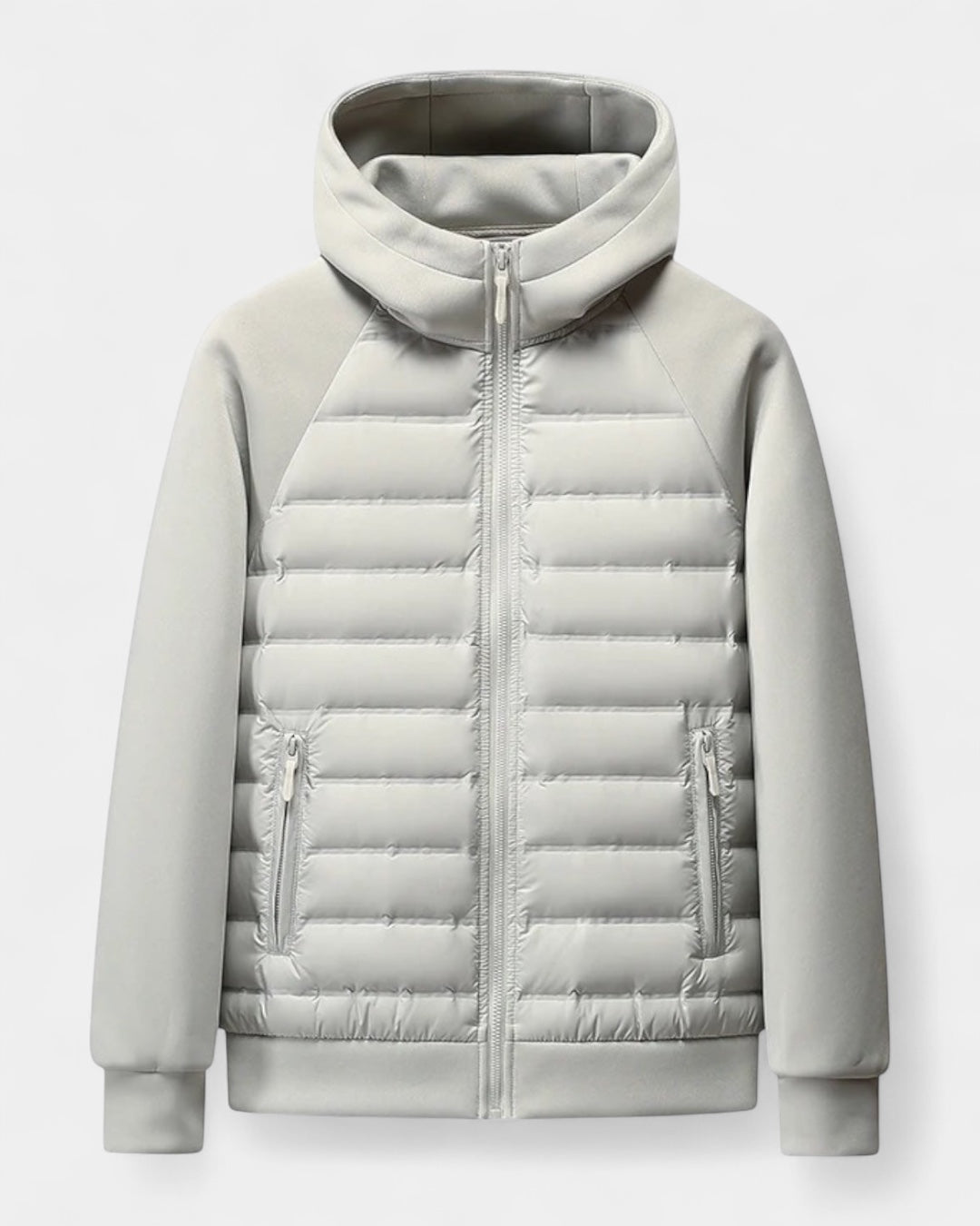 Enzo | giacca softshell imbottita con cappuccio