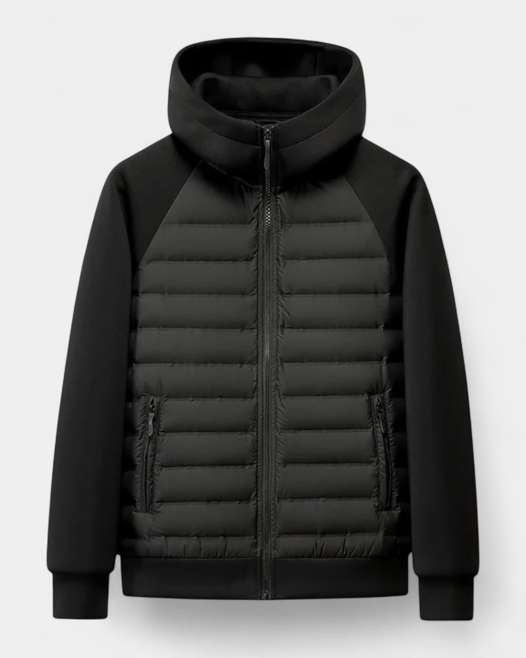 Enzo | giacca softshell imbottita con cappuccio