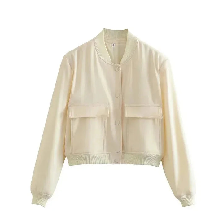 Lucia | bomber con tasche frontali