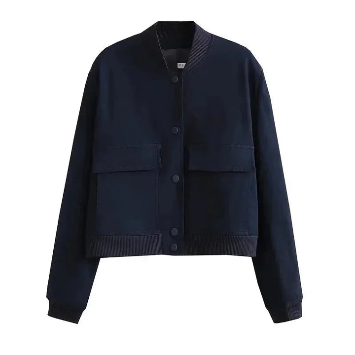 Lucia | bomber con tasche frontali
