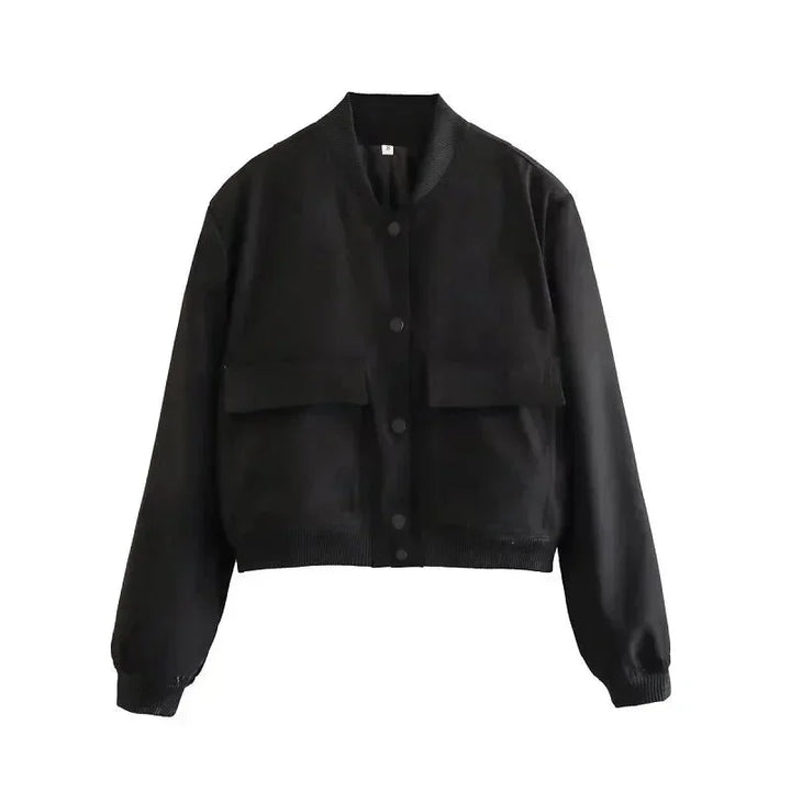 Lucia | bomber con tasche frontali