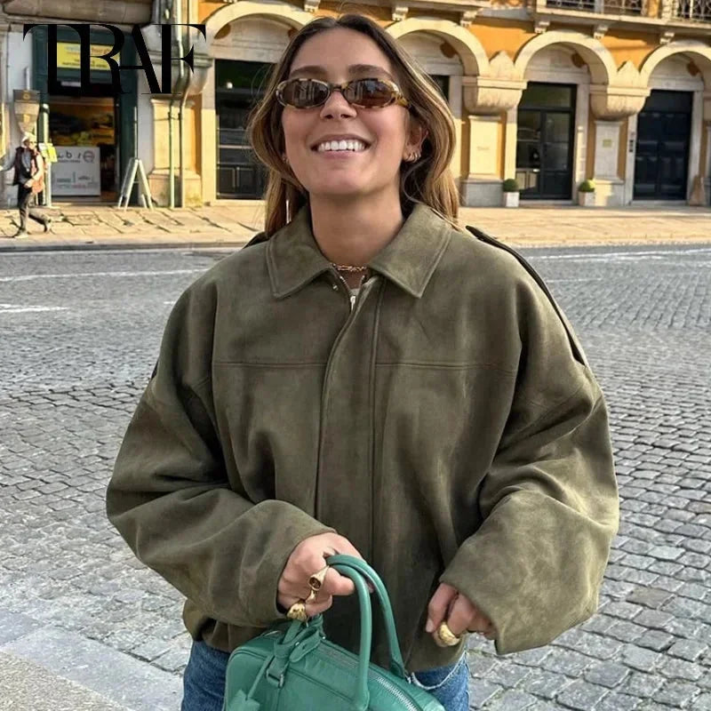 Lara | bomber oversize classico