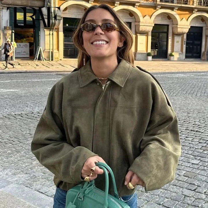 Lara | bomber oversize classico