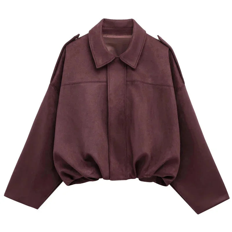 Lara | bomber oversize classico