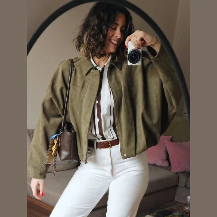 Lara | bomber oversize classico