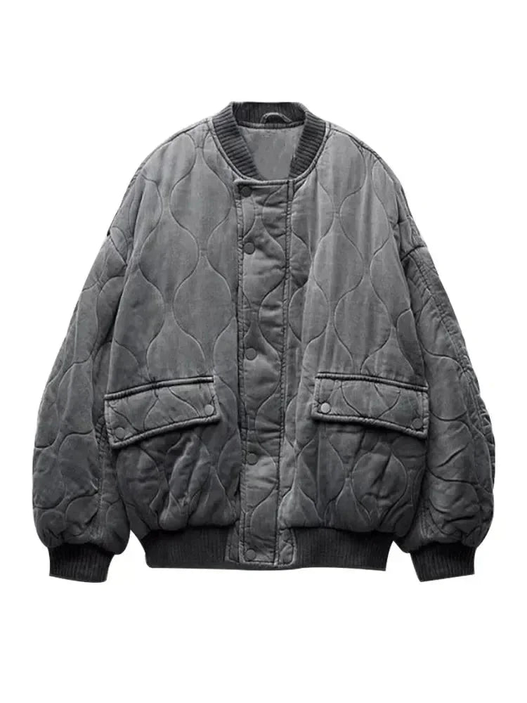 Ornella | bomber trapuntato oversize