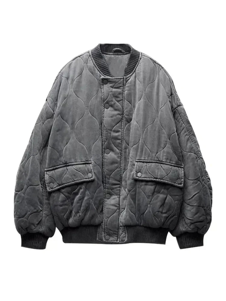 Ornella | bomber trapuntato oversize